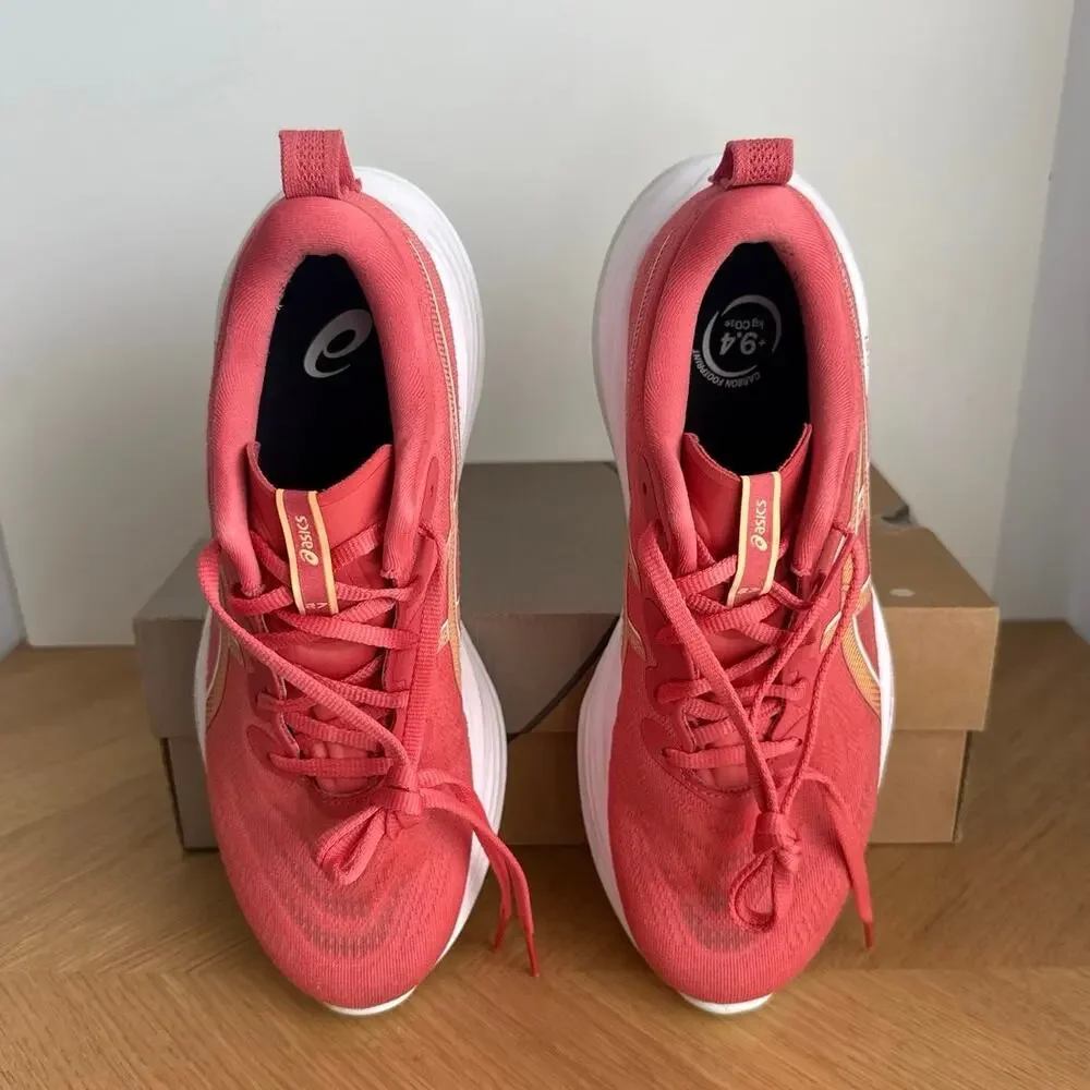 ASICS Gel- Cumlus 27 Dark Pink /Clay Orange Women Running Sneakers- SZ 9.5